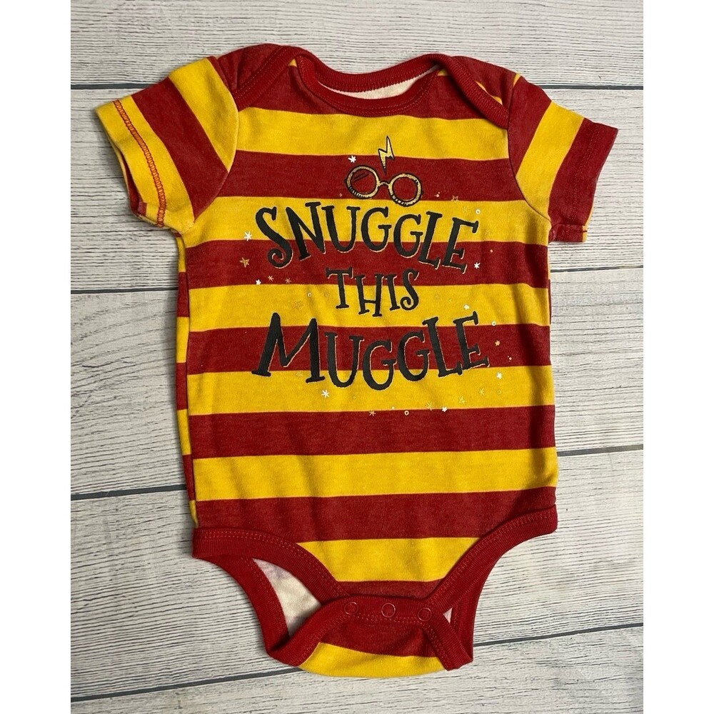 Harry Potter Baby Onesie Bodysuit Clothes Outfit, Size 3-6 months